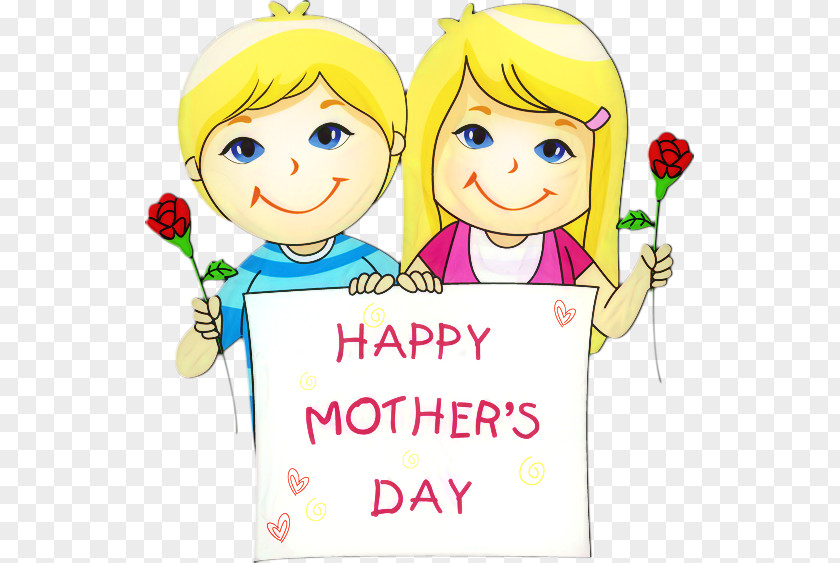 Mother's Day Child Friendship Image PNG