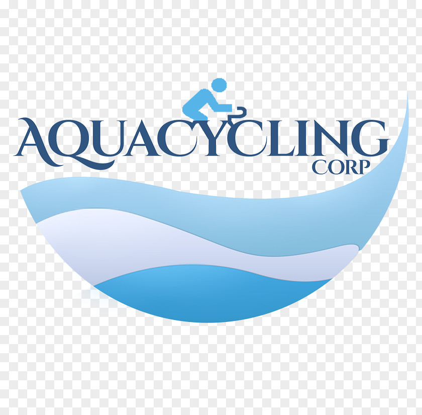 Spinning Class Aqua Cycling Corp Logo Brand Product PNG