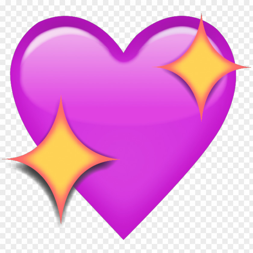Emoji Heart Clip Art Image PNG