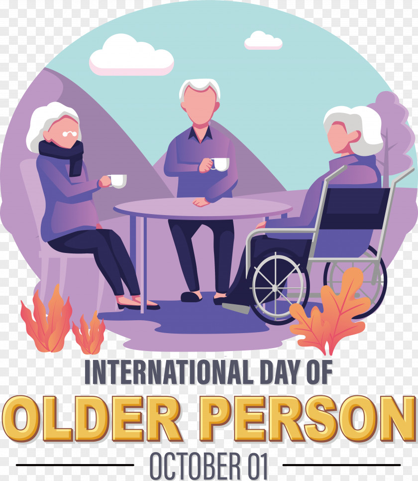 International Day Of Older Persons International Day Of Older People Grandma Day Grandpa Day PNG