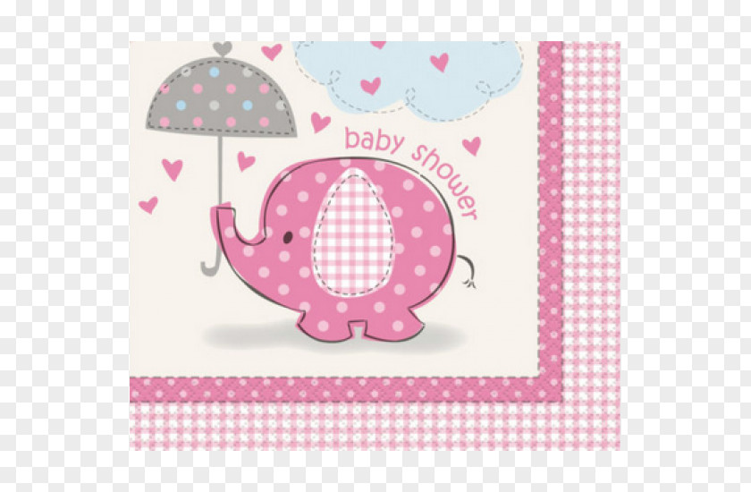 Table Cloth Napkins Baby Shower Party PNG