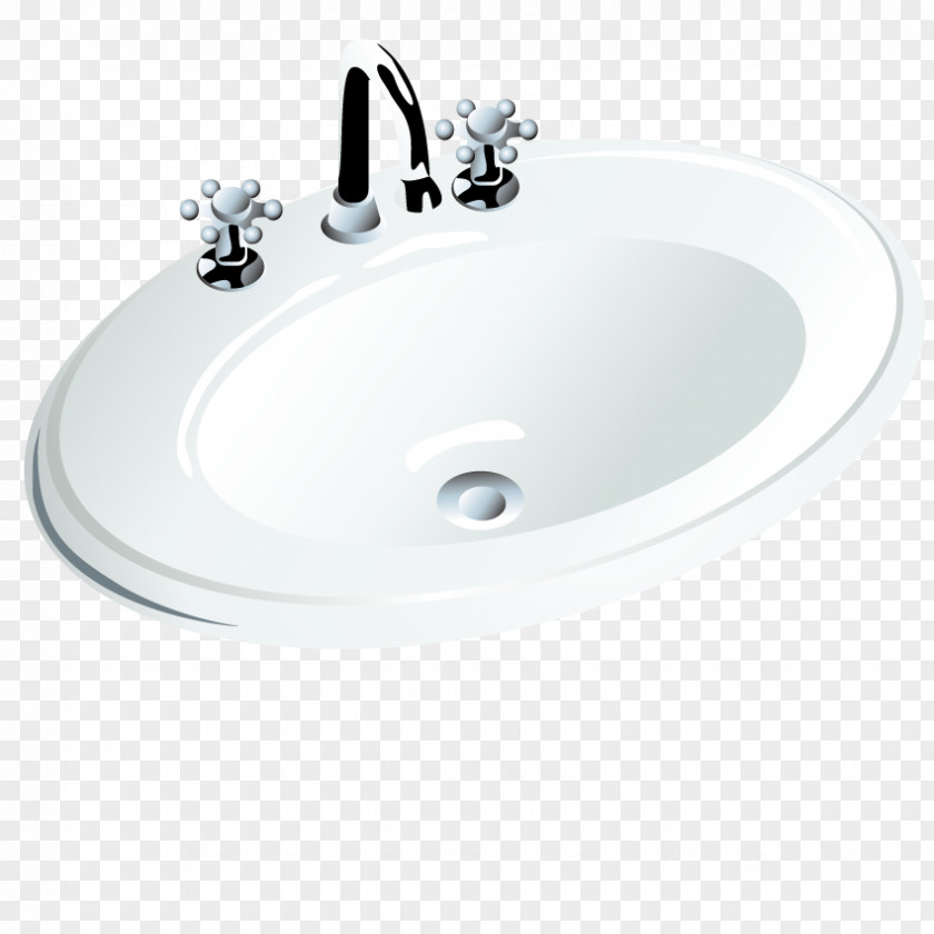 Vector Toilet Tank Sink Icon PNG