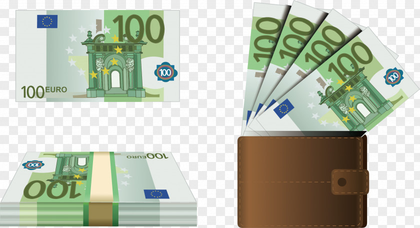 Banknote Elements Euro Banknotes Cash PNG
