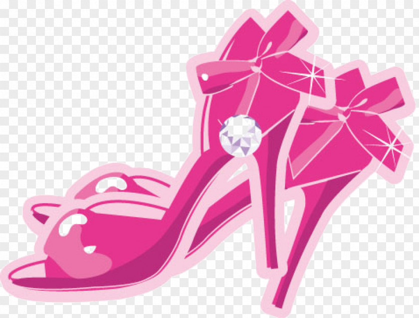 Chaussure High-heeled Shoe Pink Image PNG