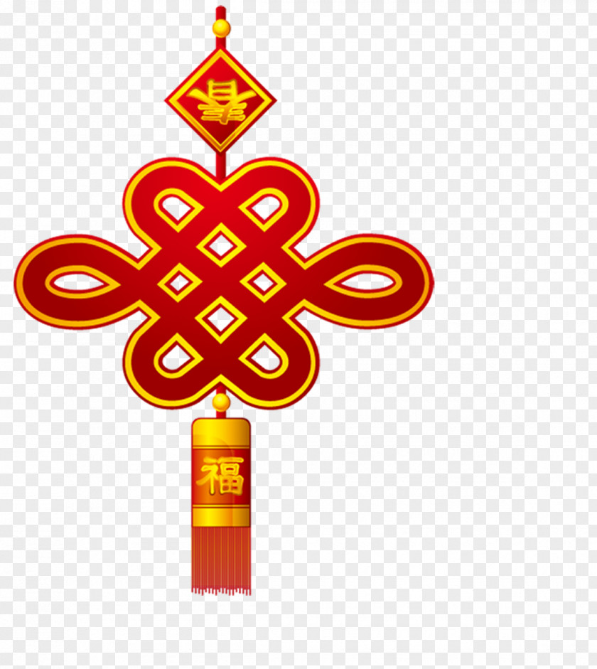 Chinese New Year Decorative Knot Poster China Chinesischer Knoten PNG