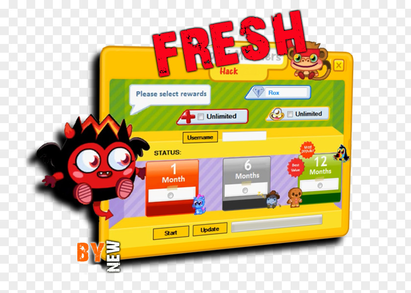 Moshi Monsters Cheating In Video Games Code PNG