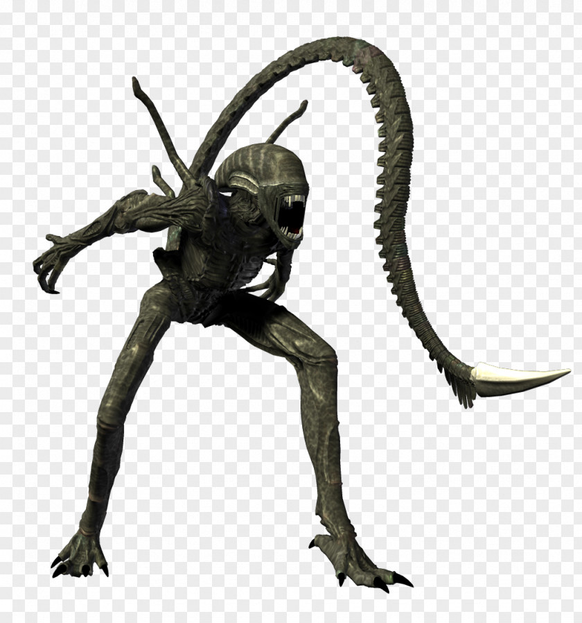 Predator Insect Alien Organism Figurine Character PNG