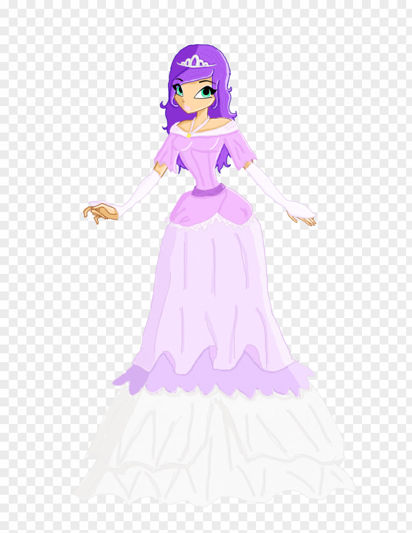 Princess Dress Costume Design Cartoon Legendary Creature PNG