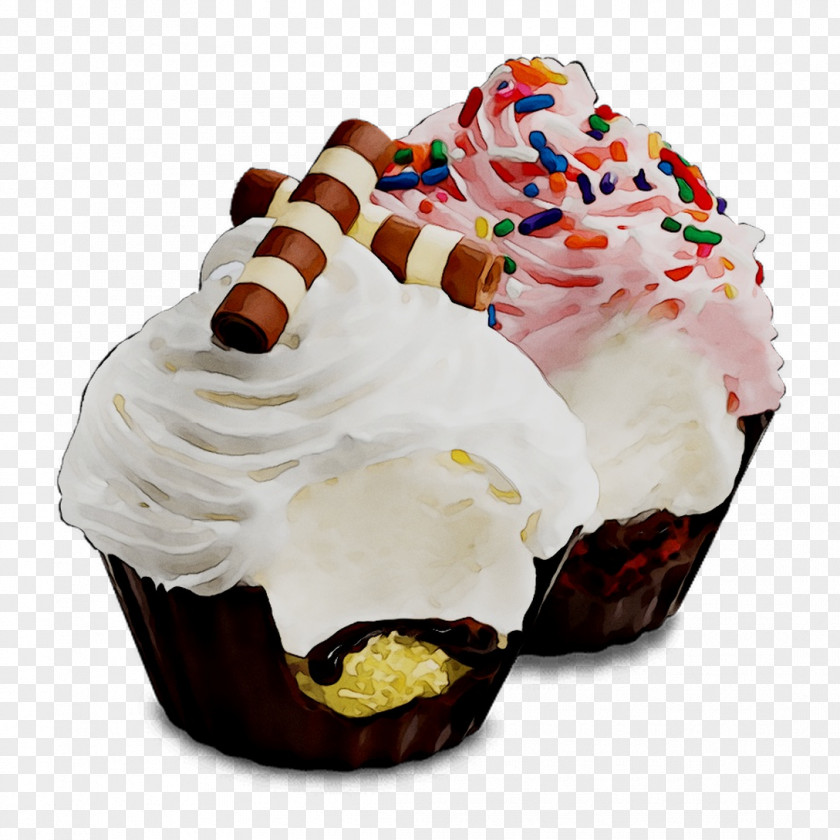 Sundae Cupcake Ice Cream American Muffins Buttercream PNG