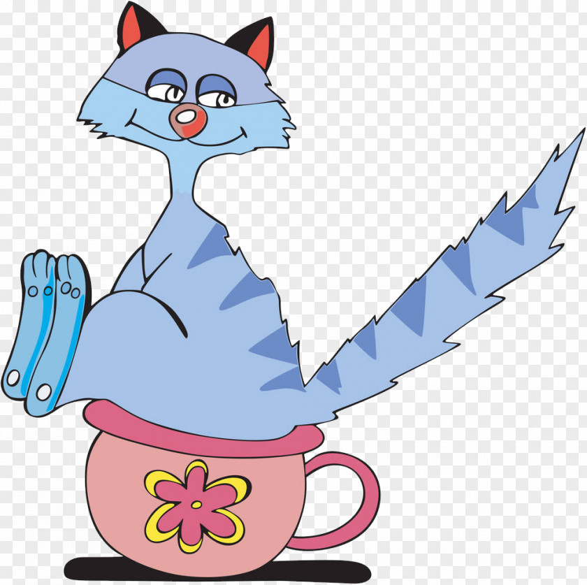 A Kitten Sitting On Jar Cat Urination Cartoon Royalty-free PNG