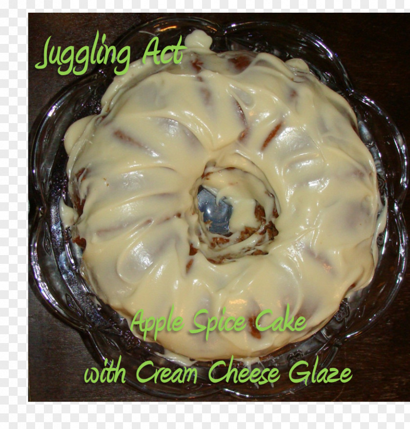 Apple Cake Buttercream Meringue Cream Cheese Frozen Dessert PNG
