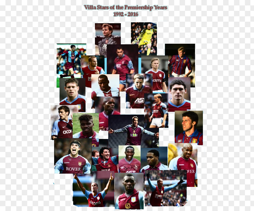 Collage Aston Villa F.C. Team Sport PNG