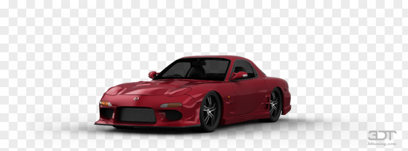 Mazda RX-7 Bumper Compact Car Automotive Lighting Design PNG