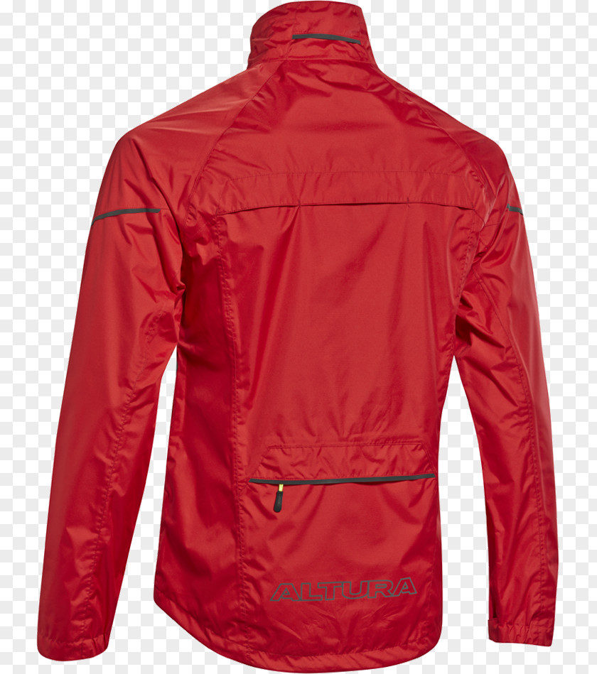 Red Jacket Clothing Fox Racing Coat Bicycle PNG