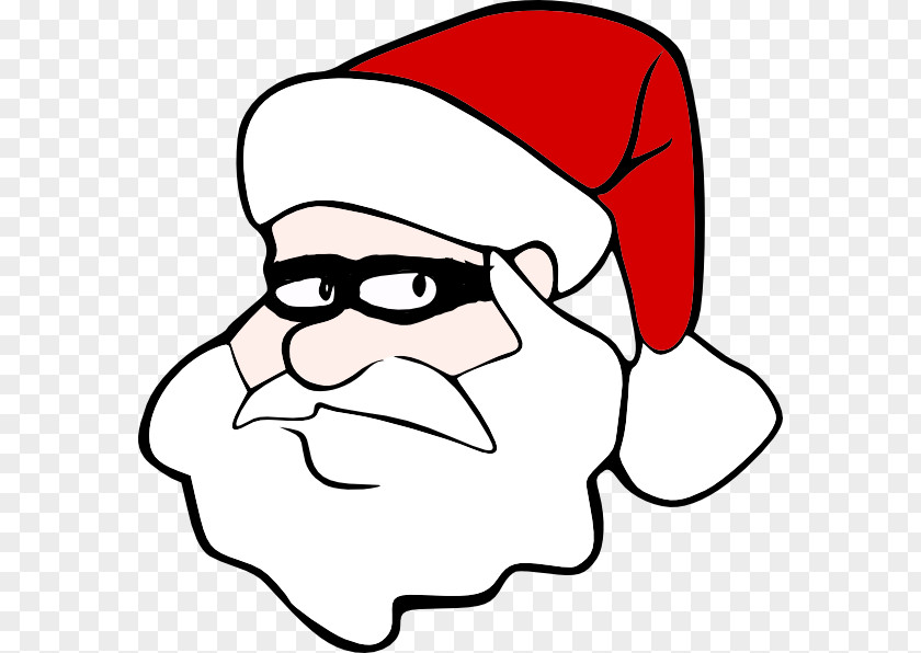Top Secret Clipart Santa Claus Cartoon Clip Art PNG