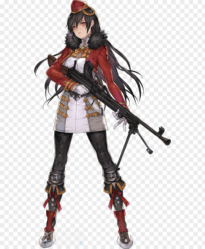 Woman Character Girls' Frontline Bren Light Machine Gun Firearm PNG