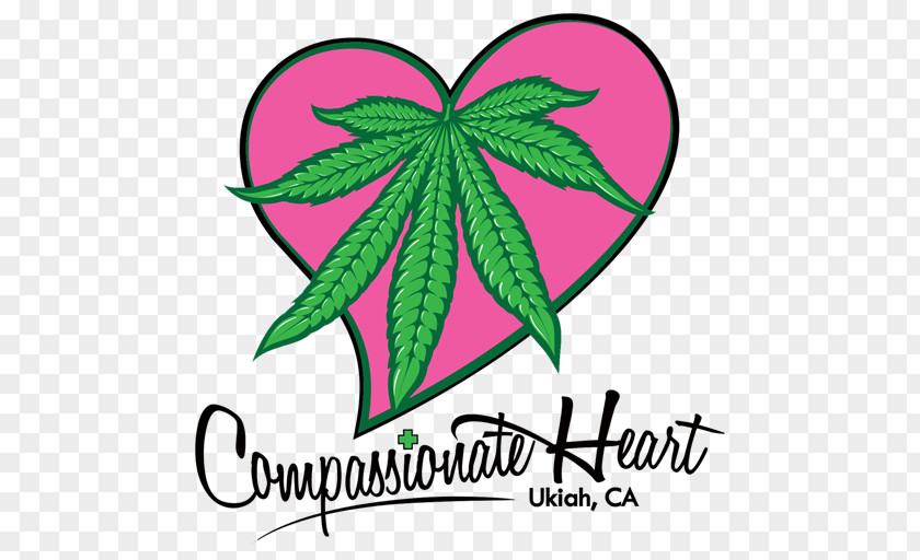 Cannabis Compassionate Heart Ukiah Emerald Triangle Hemp PNG