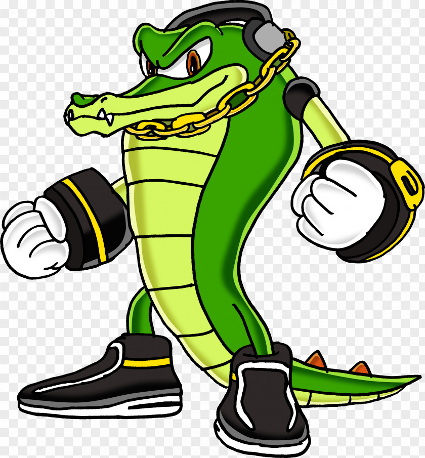 Cartoon Crocodile Sonic The Hedgehog Heroes Tails Vector PNG