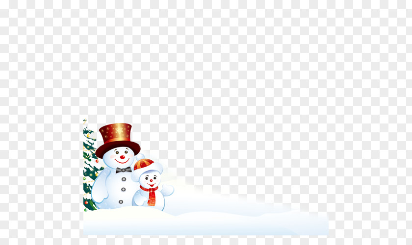 Christmas Snowman Computer File PNG