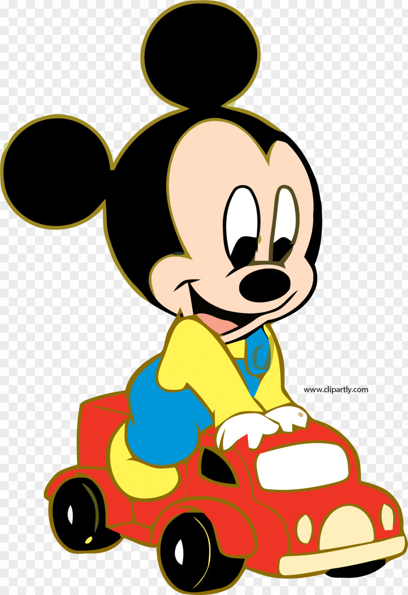 Mickey Mouse Clip Art Image Infant Openclipart PNG