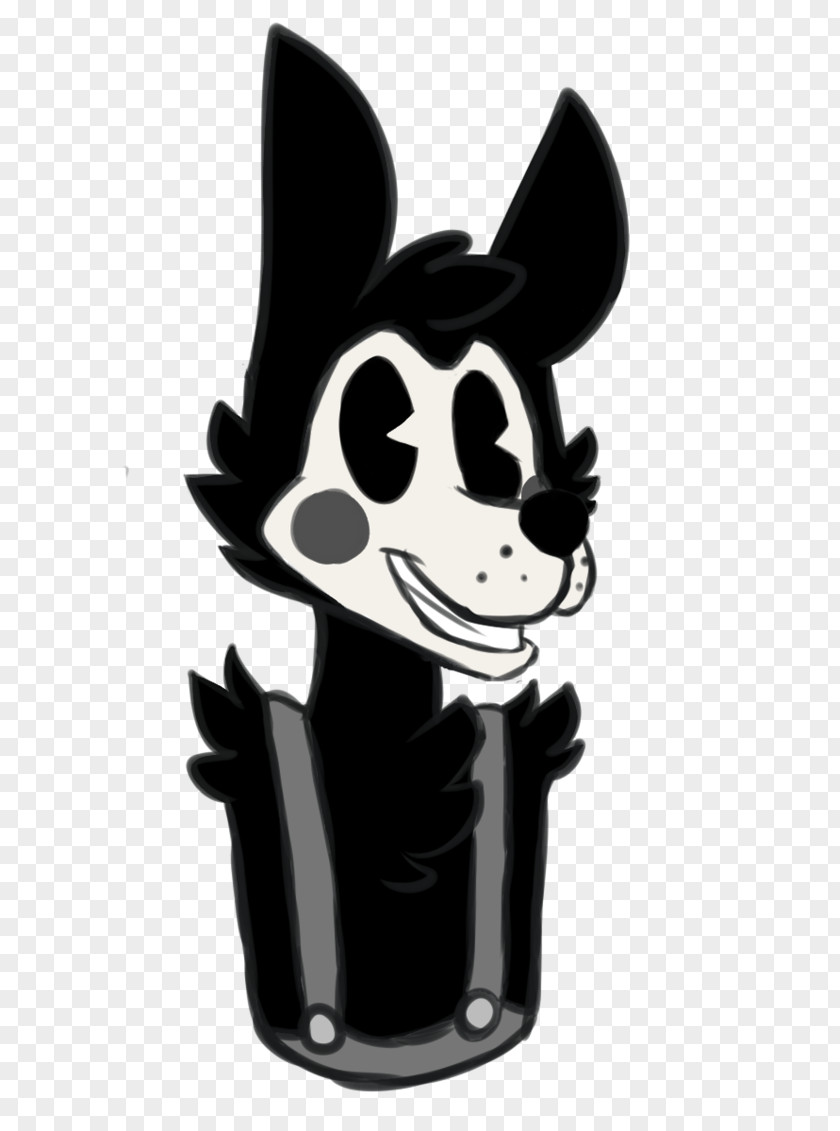Bendy And The Ink Machine Fanart Gray Wolf Drawing Fan Art PNG