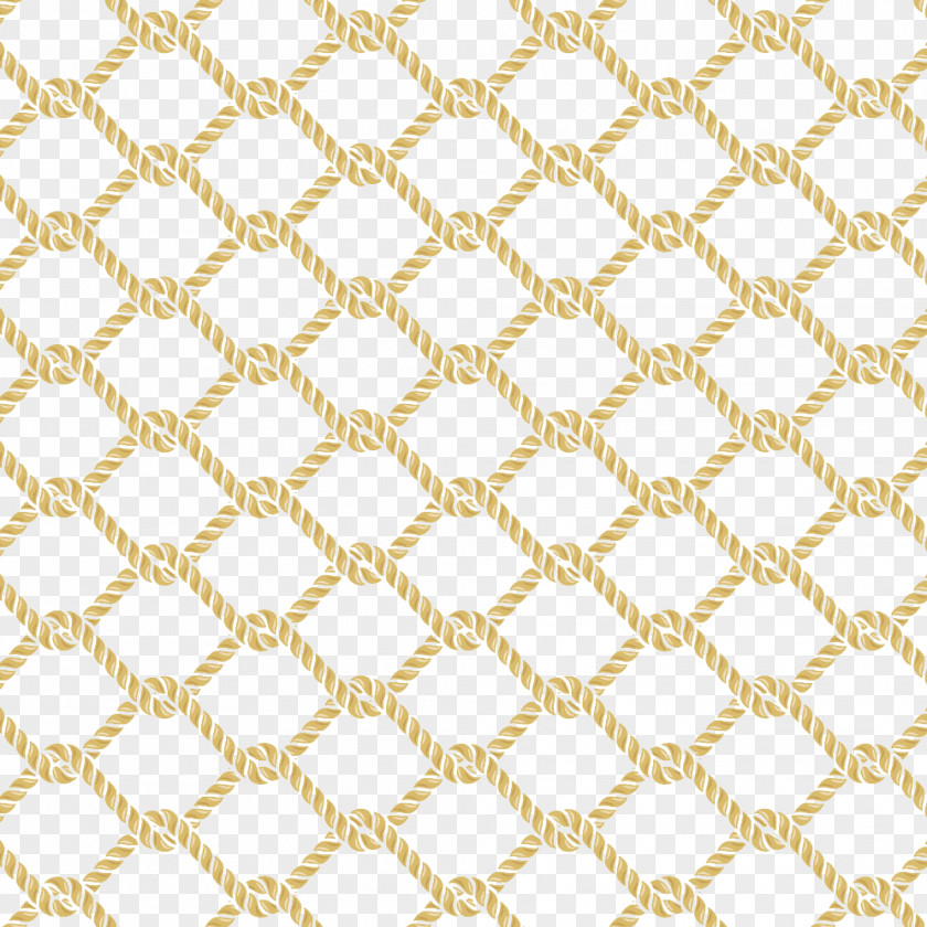Diamond Golden Rope Image Paper Euclidean Vector Knot Pattern PNG