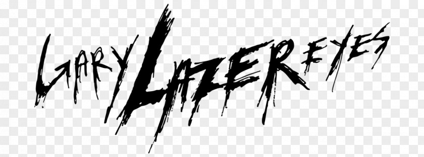 Lazer Logo White Brand Font PNG