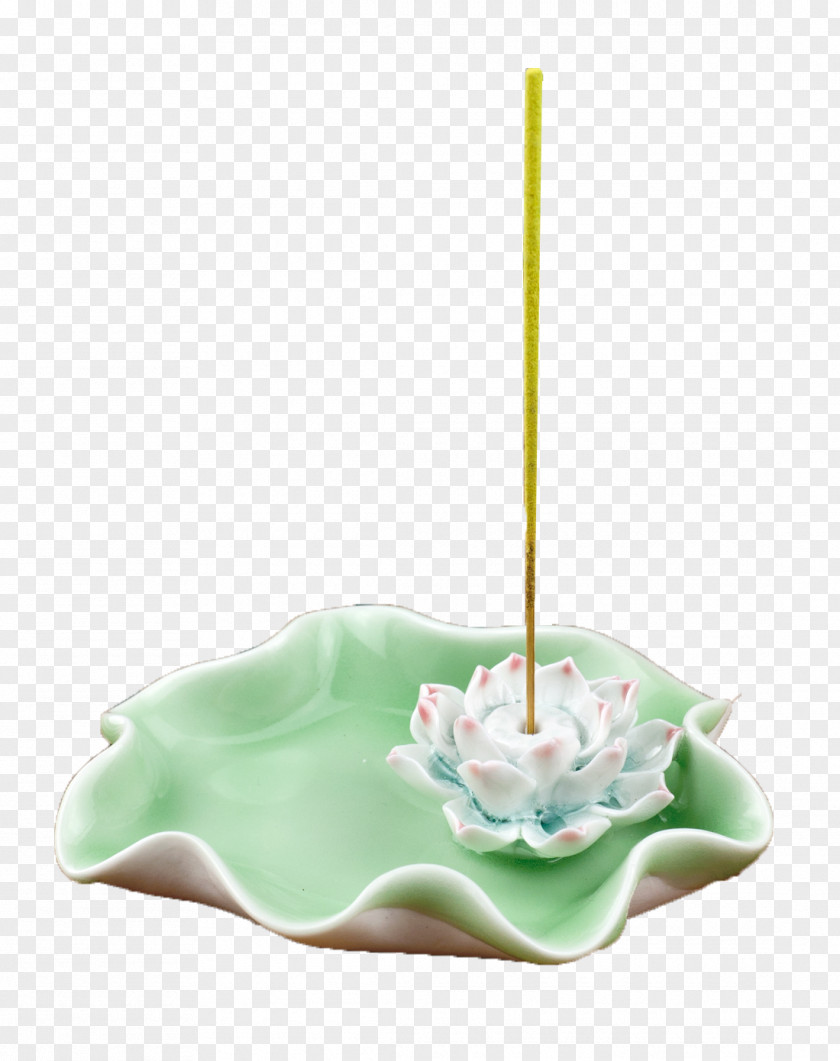 Summer Lotus Ceramic Incense PNG