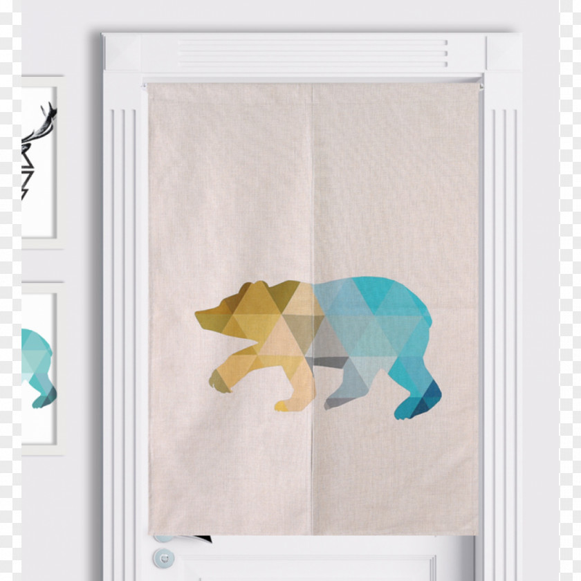 Window Curtain Noren Linen Door PNG