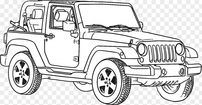 Jeep Wrangler Car Grand Cherokee CJ PNG