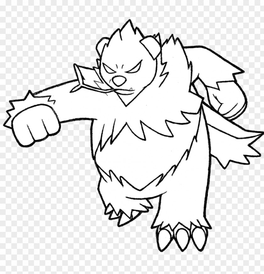 Misty Pokemon Drawing Pancham Pangoro Pokémon Line Art PNG