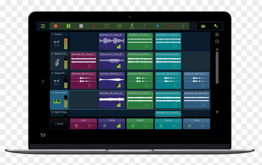 Stage Light Timeline Computer Software Loop Handheld Devices Technology PNG