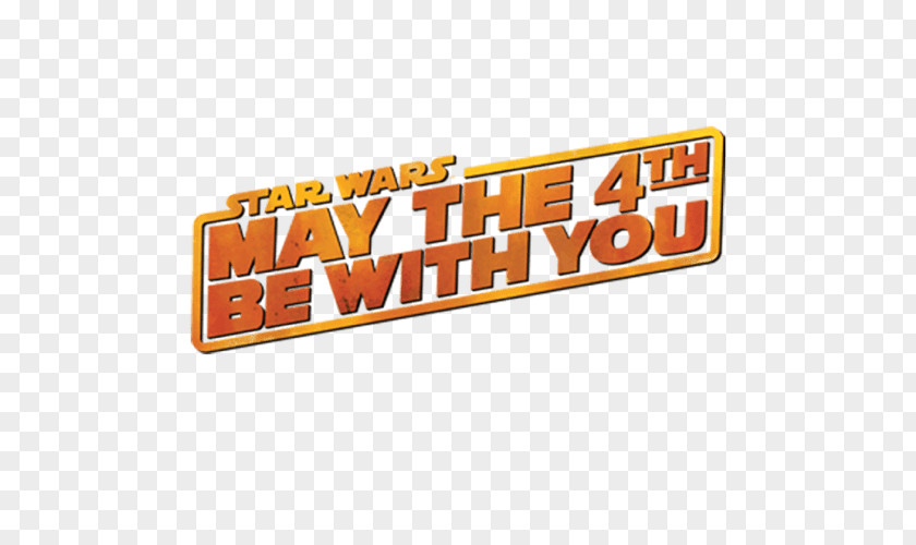 Star Wars Day May The Force Be With You 4 Logo PNG