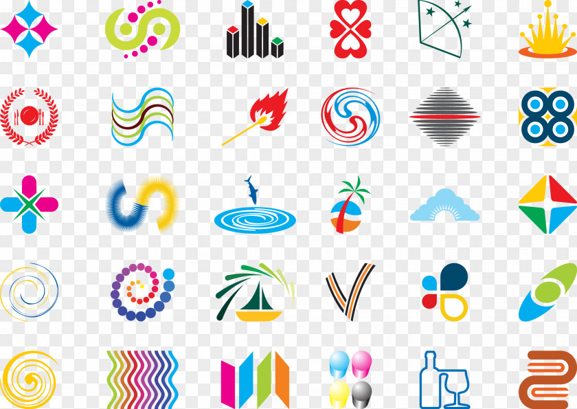 Vector Artwork Logo Abstract Art Icon PNG