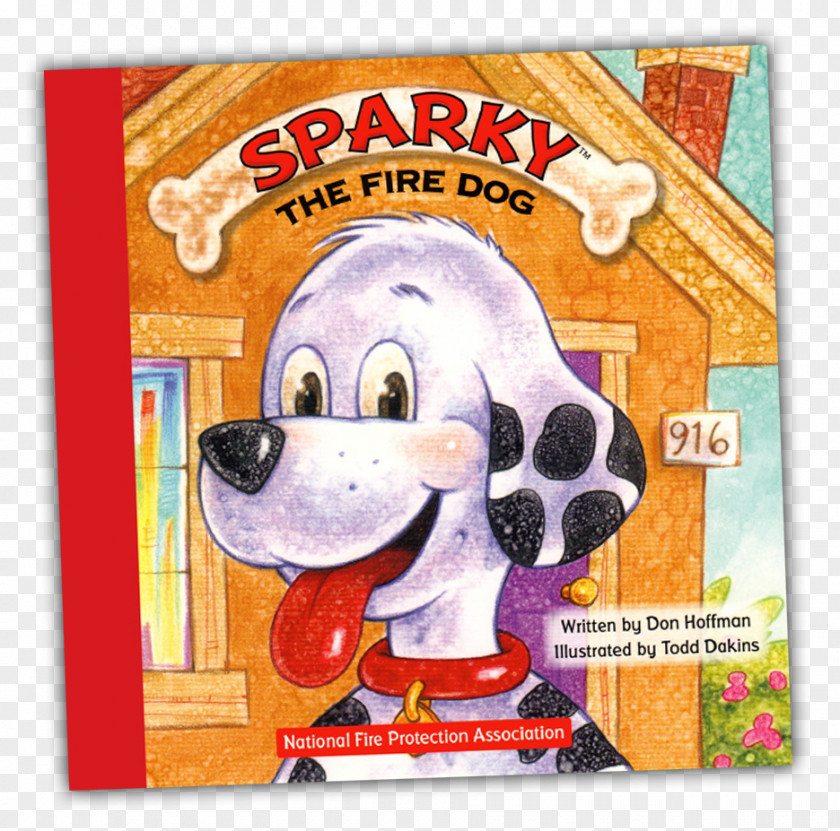 Book The Puppy Adventures Of Sparky Fire Dog Dalmatian Safety PNG