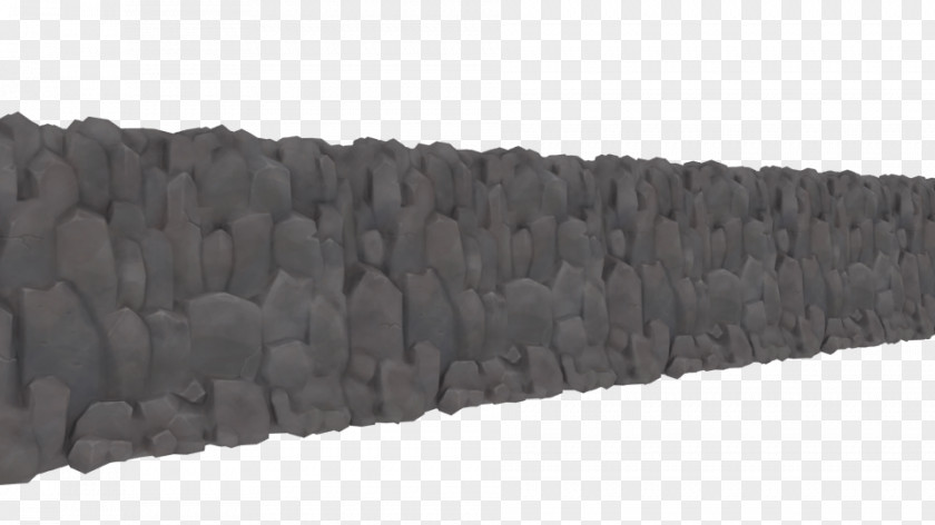Plastic Stone Rockery Grey Angle PNG