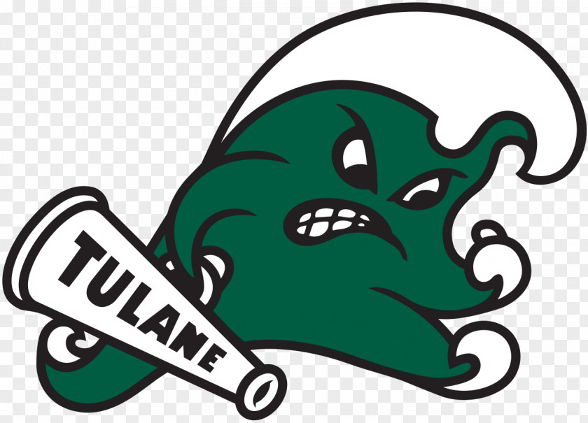 Green Waves Tulane Wave Football University Baseball Men's Basketball Women's PNG