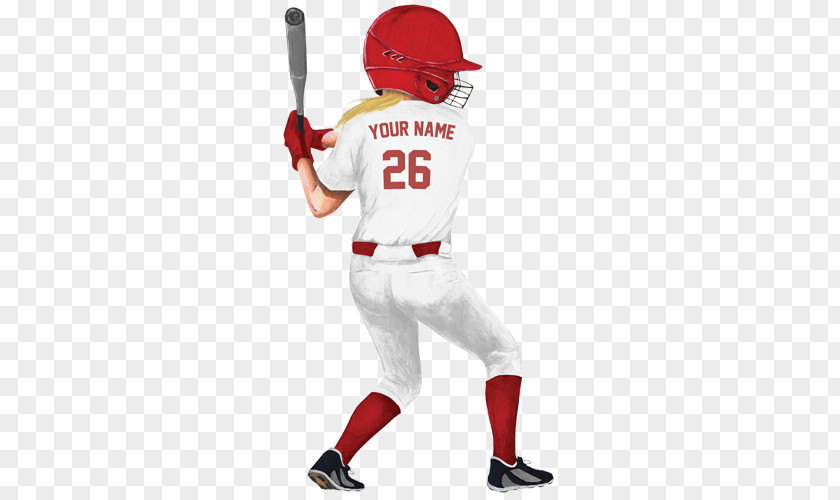 Hand-painted Men In The Middle East Baseball Uniform Team Sport Softball PNG