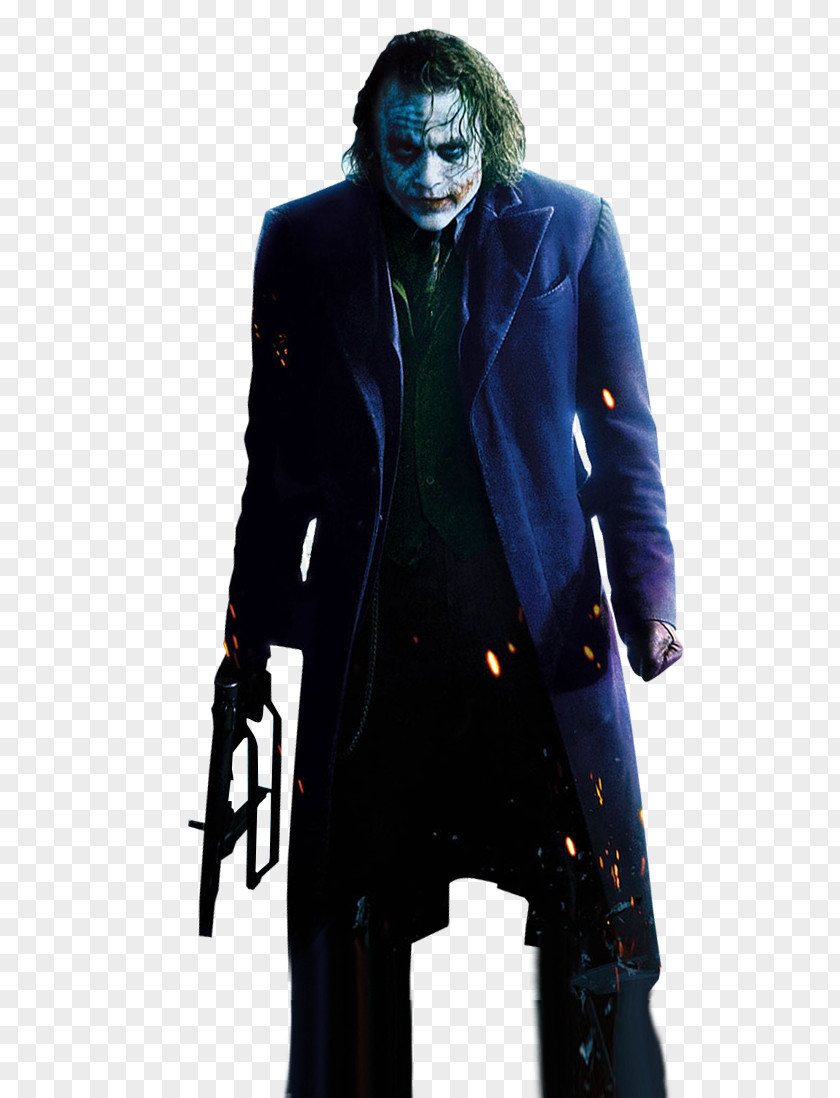 Joker The Dark Knight Heath Ledger Batman Two-Face PNG