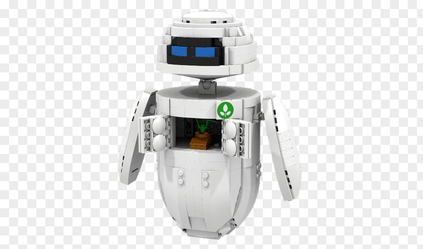 Pixar Wall E EVE Lego Ideas Minifigure PNG