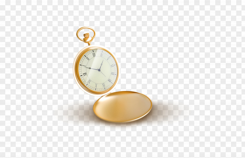 Pocket Watch Circle Clock Font PNG