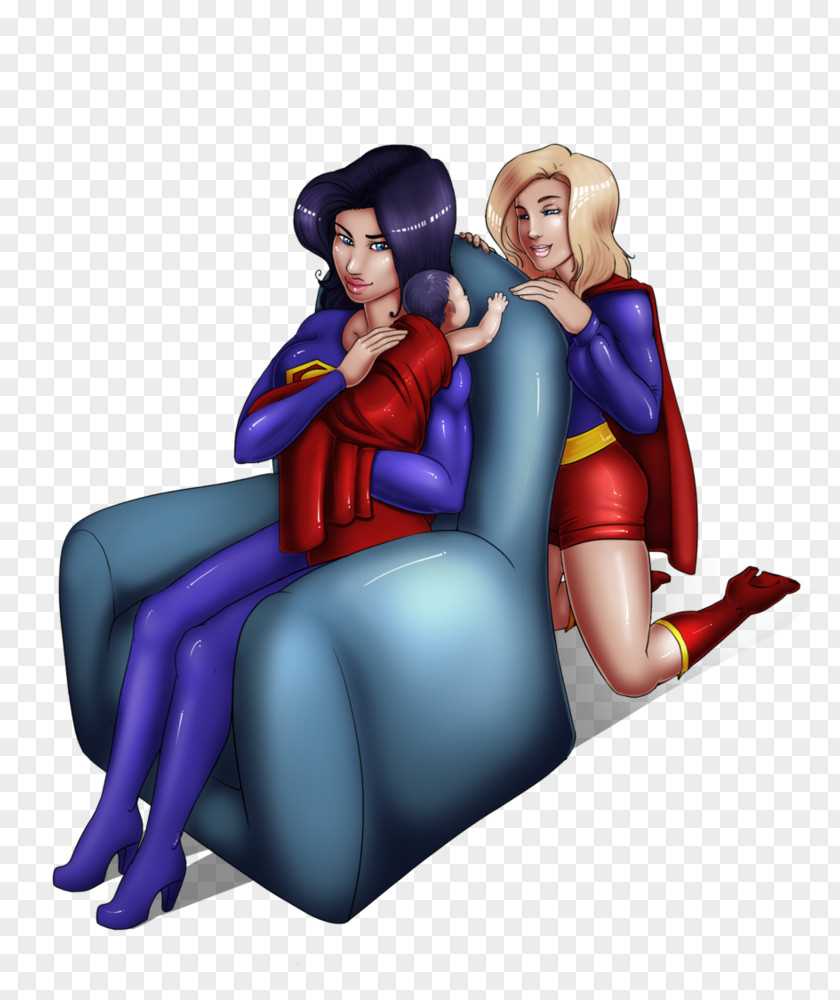 Woman Lex Luthor Superhero Breastfeeding Pregnancy PNG