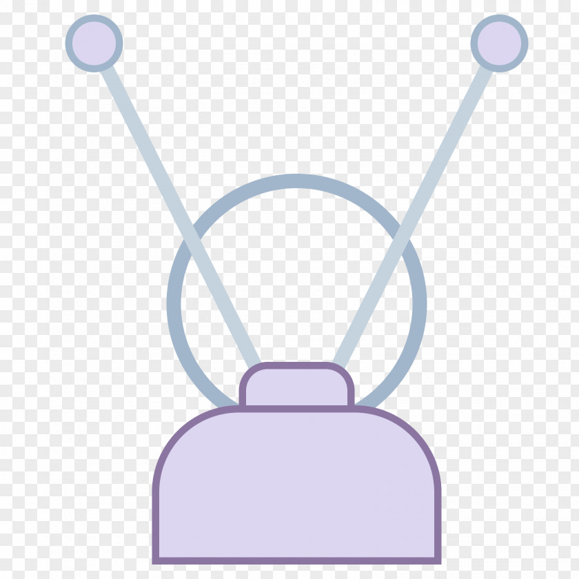 Antenna Icon Product Design Purple Line PNG