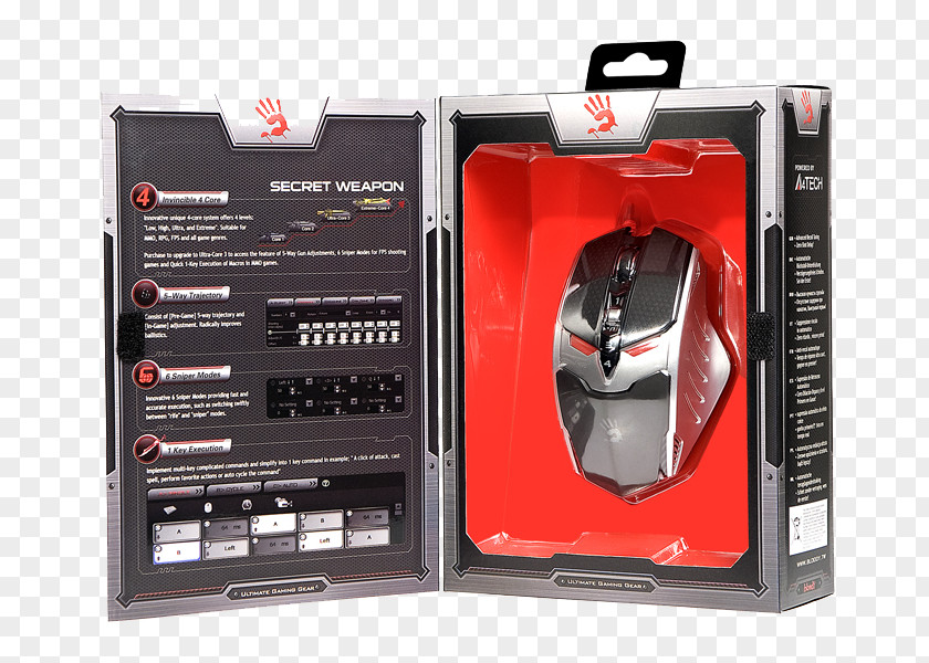 Computer Mouse A4tech Bloody TL80 Terminator Laser Gaming Advanced A4Tech TL8 DPI 100-8200 AVAGO ZL5 PNG