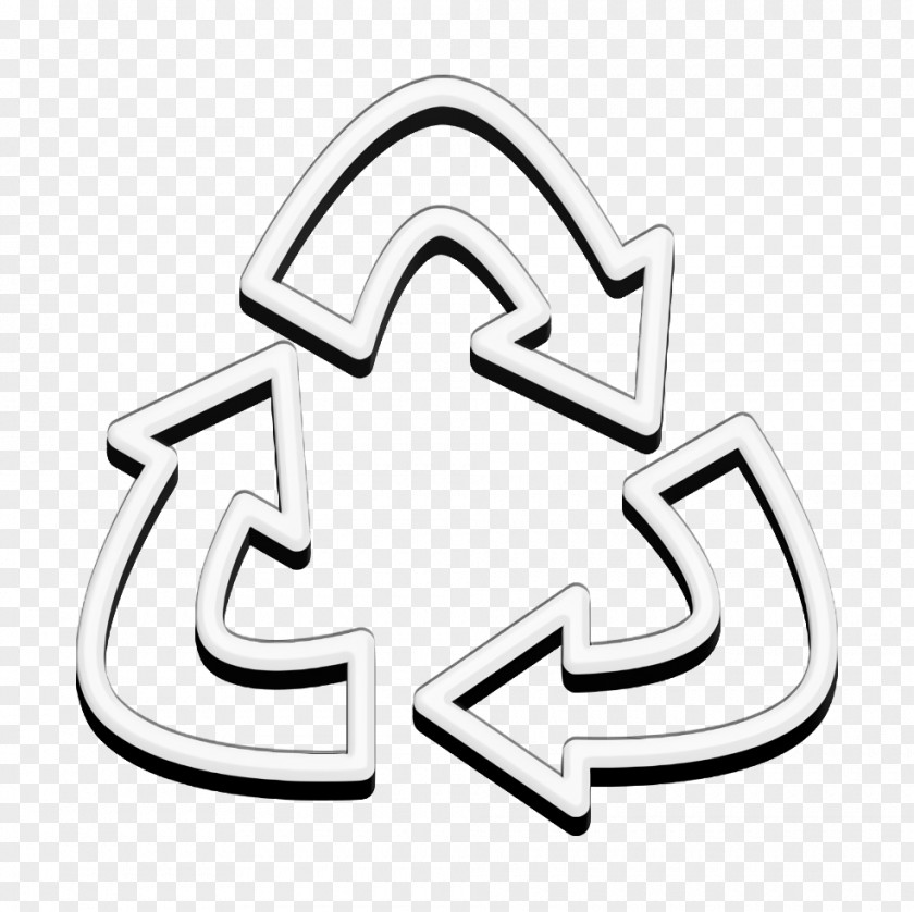 Eco Icon Recycle PNG