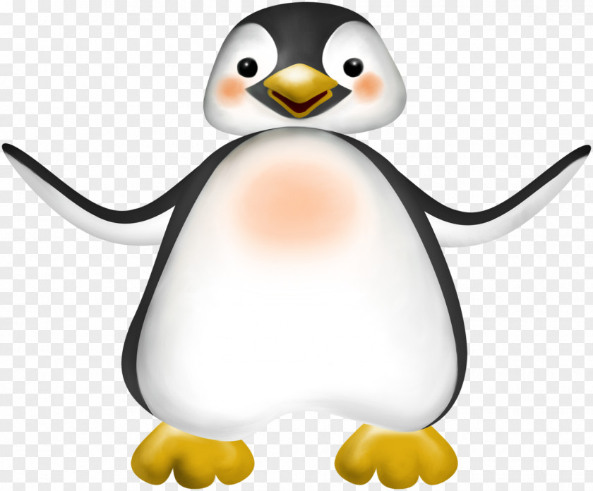 Emperor Penguin Beak Christmas PNG