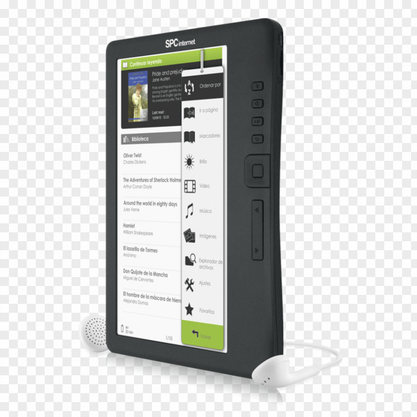 Mp5 E-book Display Device Gadget Multimedia Internet PNG
