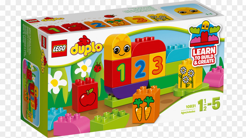 Toy Lego Duplo LEGO 10831 DUPLO My First Caterpillar Block PNG