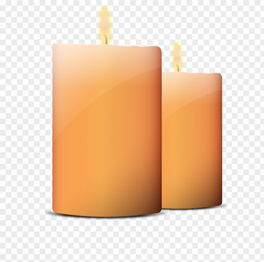 Vector Hand-painted Candles Candle Euclidean Computer File PNG