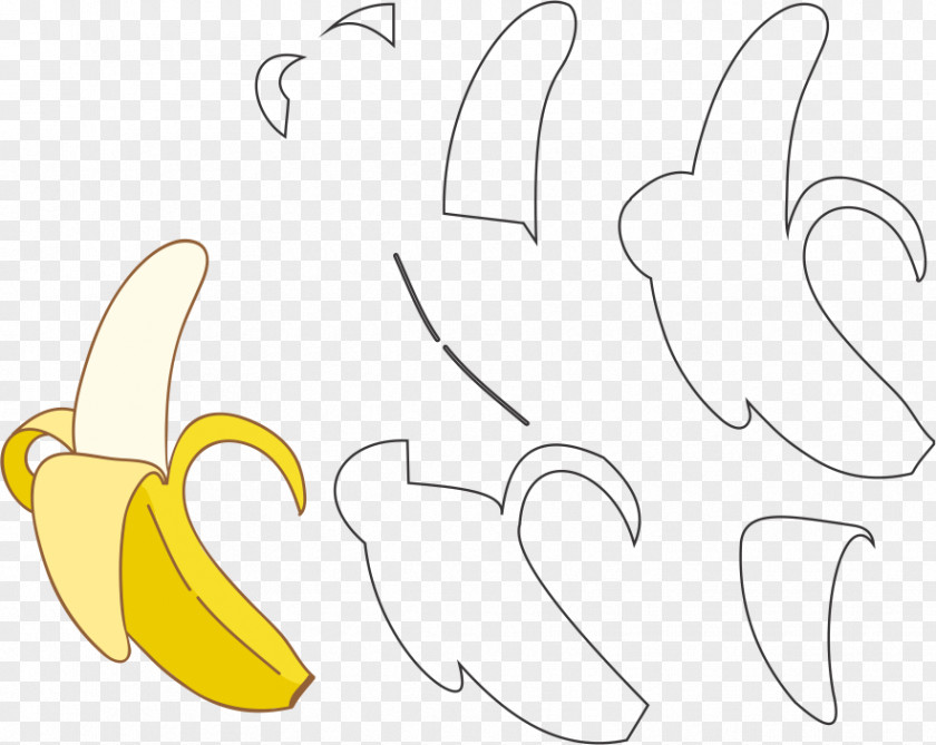 Carambola Fruit Banana Food Drawing PNG